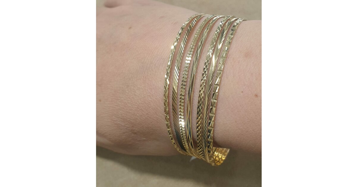 Bracelet Ancien Semainier - Occasion, Style Jonc Vintage